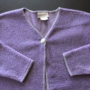 Coldwater Creek 1-button fleece